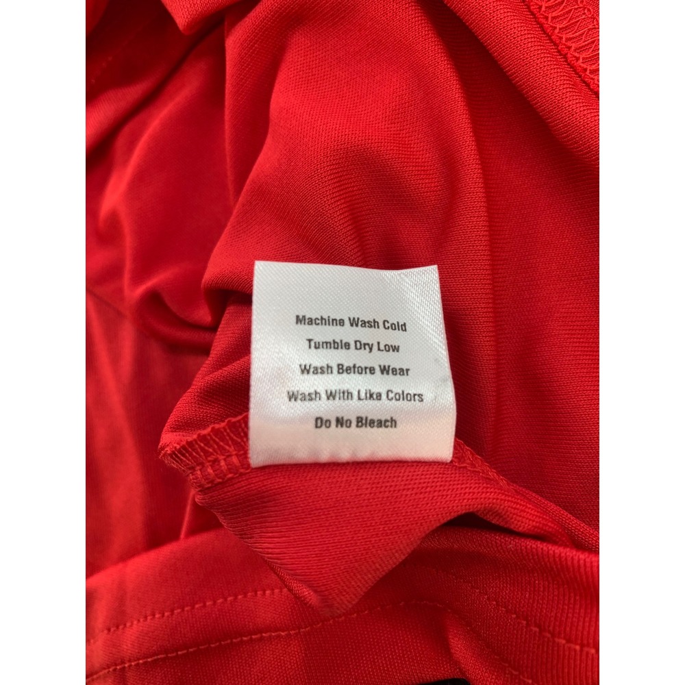 BSN SPORTS Performance Apparel Red Short Sleeve TShirt Men's Medium - Picture 5 of 5